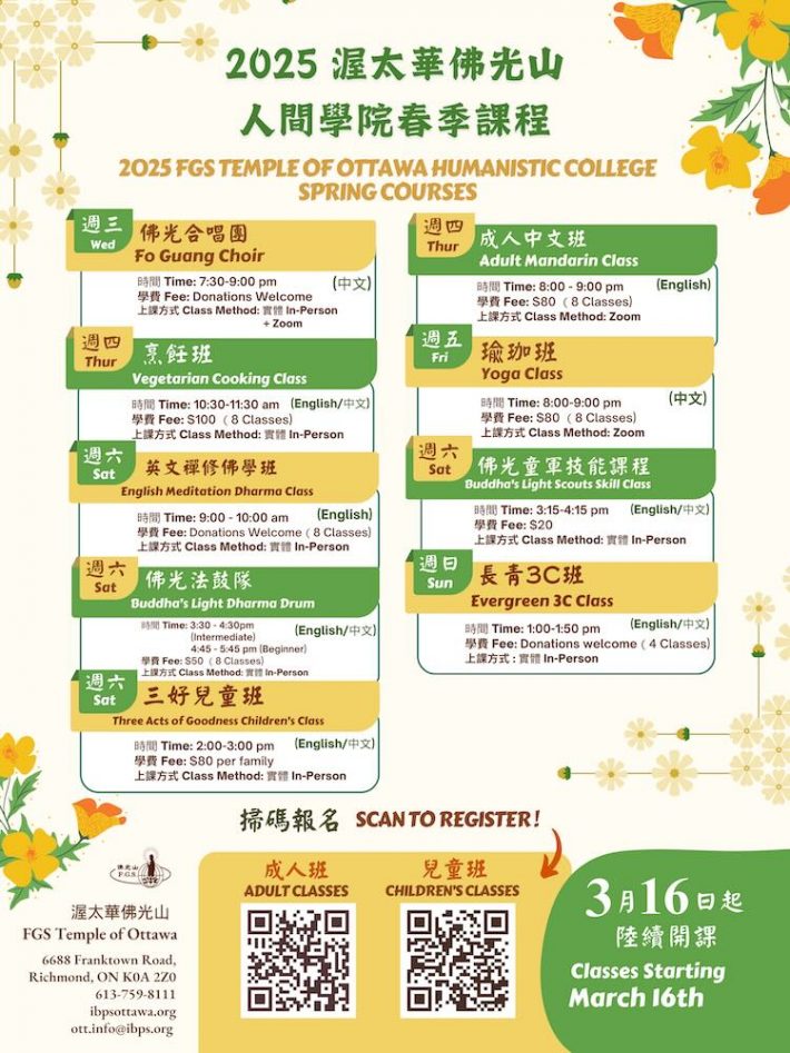 2025 Spring Humanistic College Courses